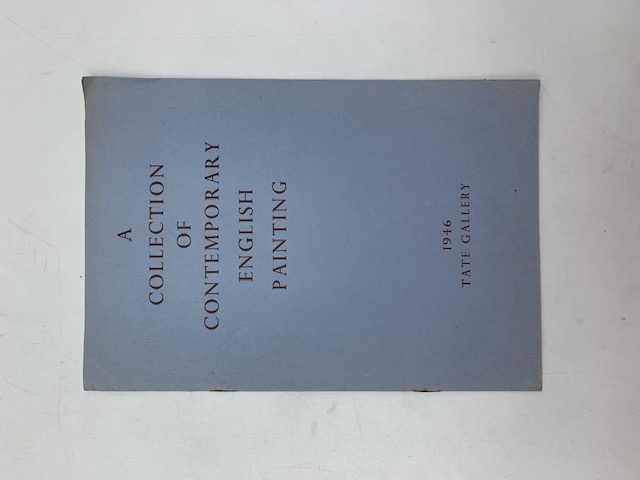 A Collection of Contemporary English Painting. 1946. Tate Gallery. Catalogue